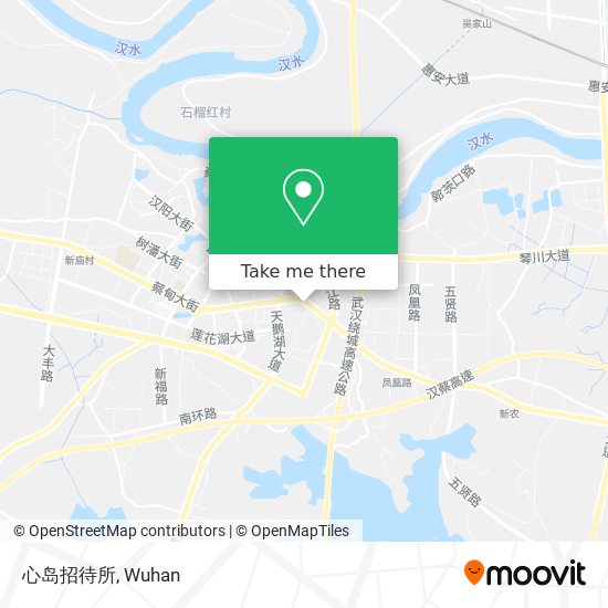 心岛招待所 map