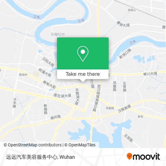 远远汽车美容服务中心 map