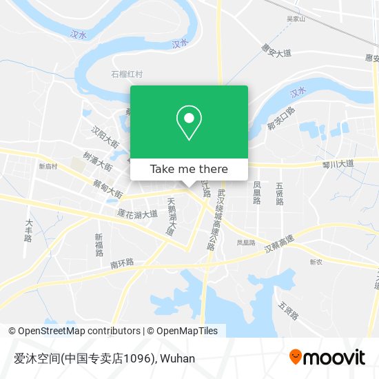 爱沐空间(中国专卖店1096) map