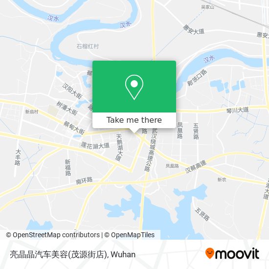 亮晶晶汽车美容(茂源街店) map