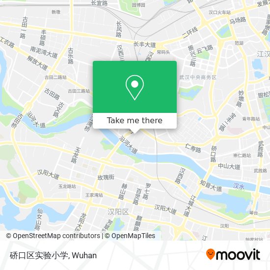 硚口区实验小学 map