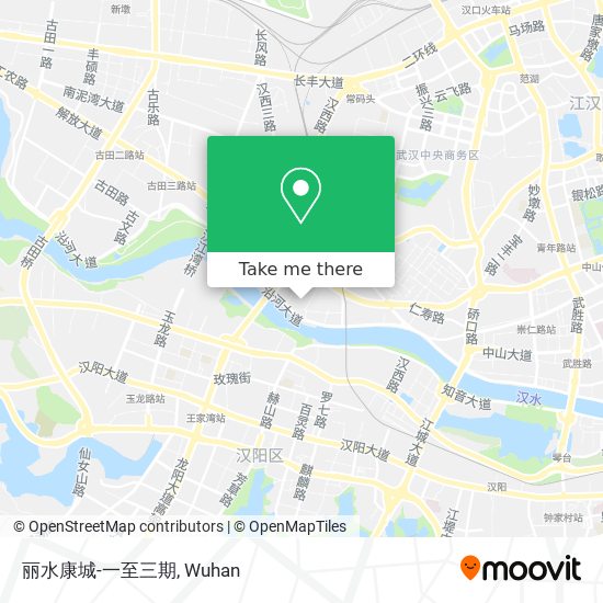 丽水康城-一至三期 map