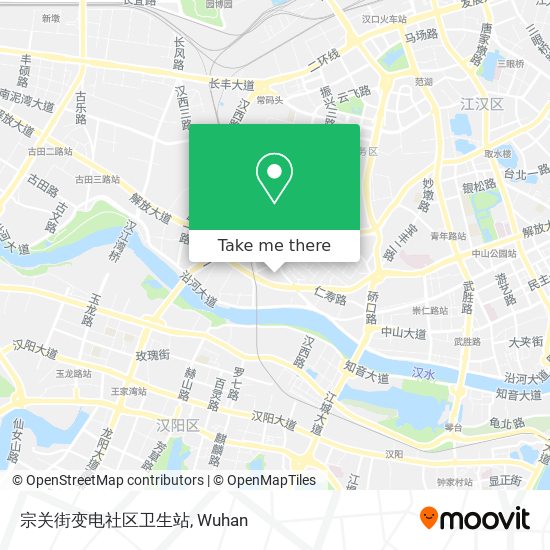 宗关街变电社区卫生站 map