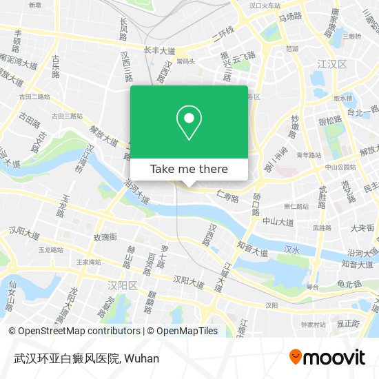 武汉环亚白癜风医院 map