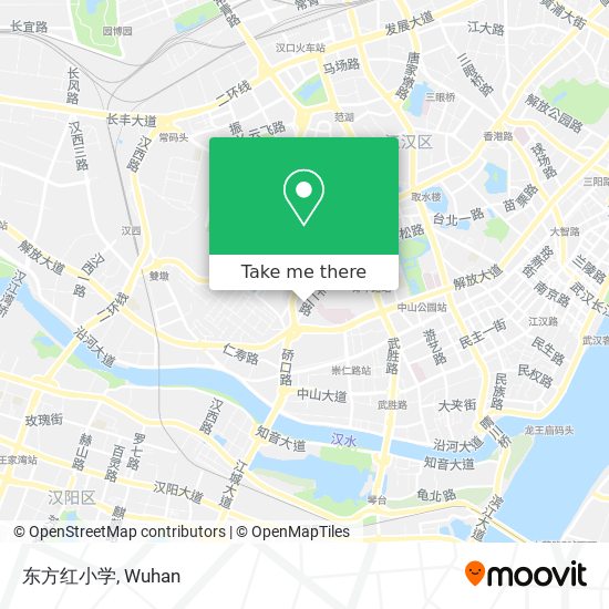 东方红小学 map
