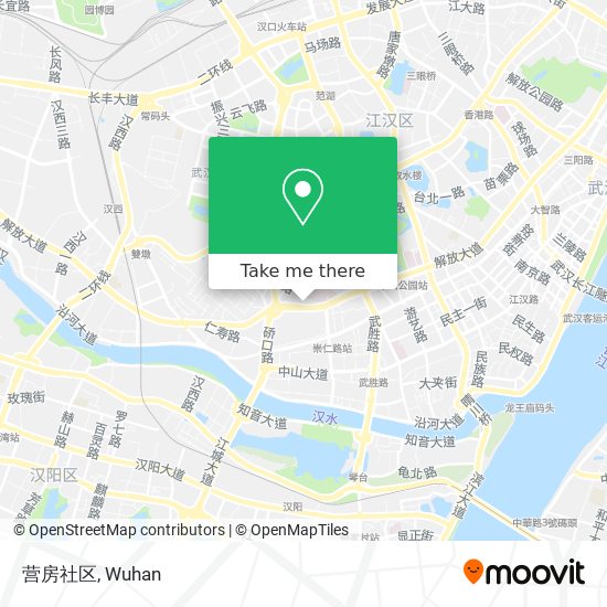 营房社区 map