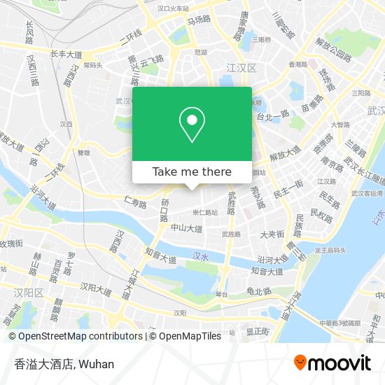 香溢大酒店 map