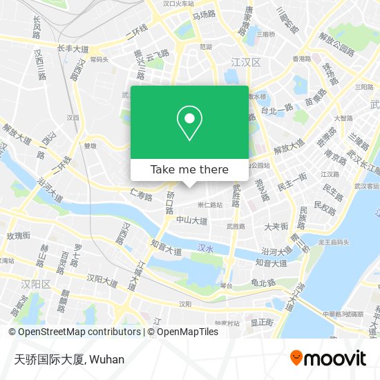 天骄国际大厦 map