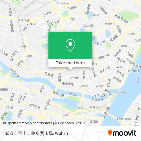 武汉市宝丰二路集贸市场 map