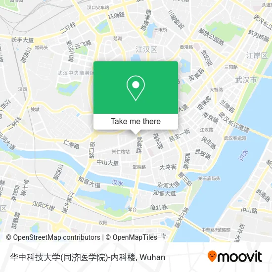 华中科技大学(同济医学院)-内科楼 map