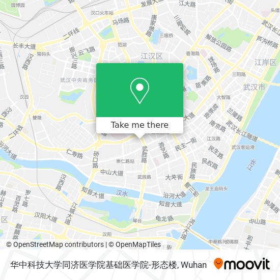 华中科技大学同济医学院基础医学院-形态楼 map