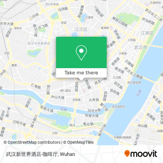 武汉新世界酒店-咖啡厅 map