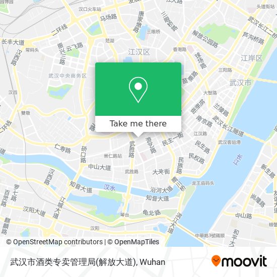 武汉市酒类专卖管理局(解放大道) map