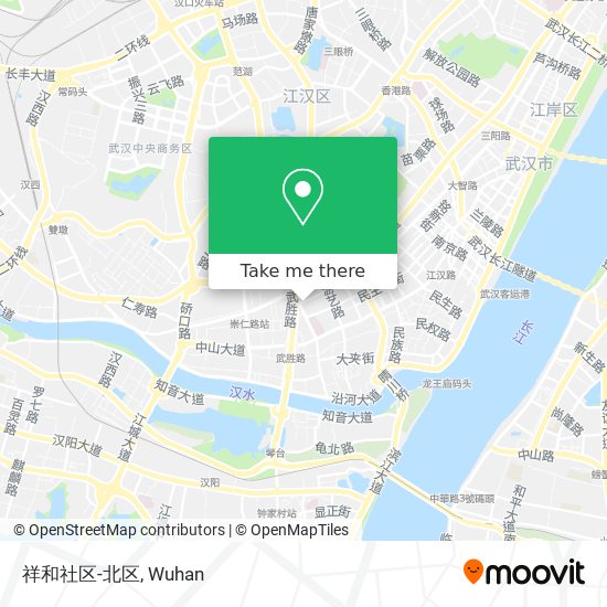 祥和社区-北区 map