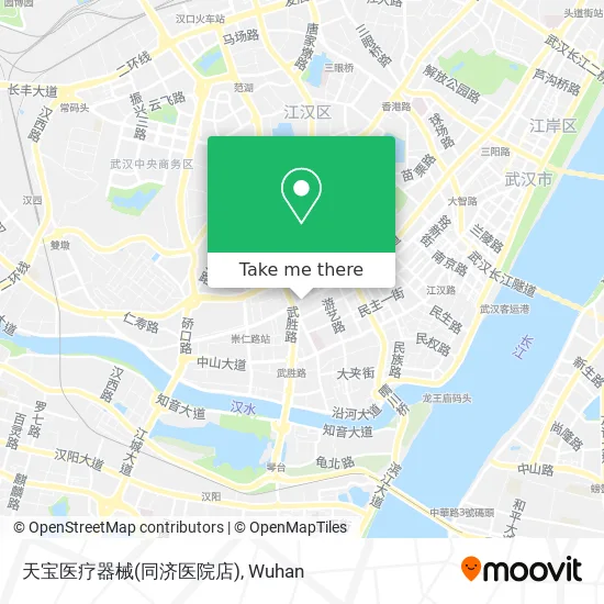 天宝医疗器械(同济医院店) map