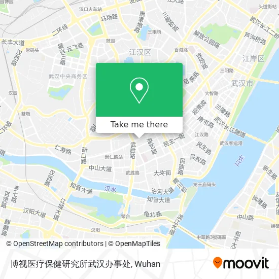 博视医疗保健研究所武汉办事处 map