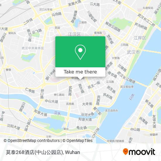 莫泰268酒店(中山公园店) map