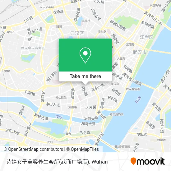 诗婷女子美容养生会所(武商广场店) map