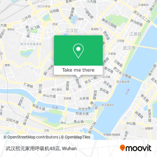 武汉熙元家用呼吸机4S店 map