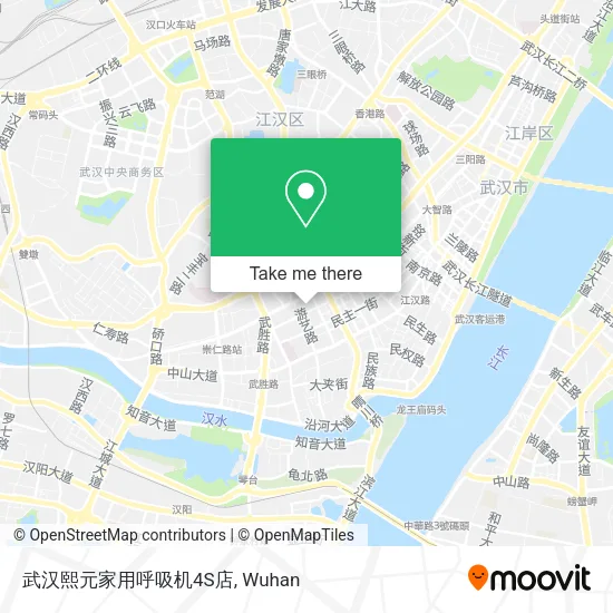 武汉熙元家用呼吸机4S店 map