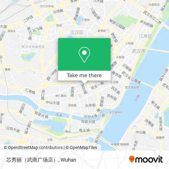 芯秀丽（武商广场店） map