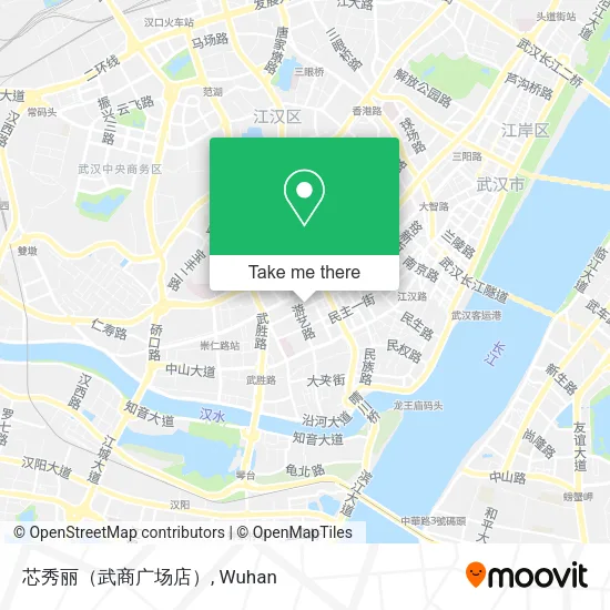 芯秀丽（武商广场店） map