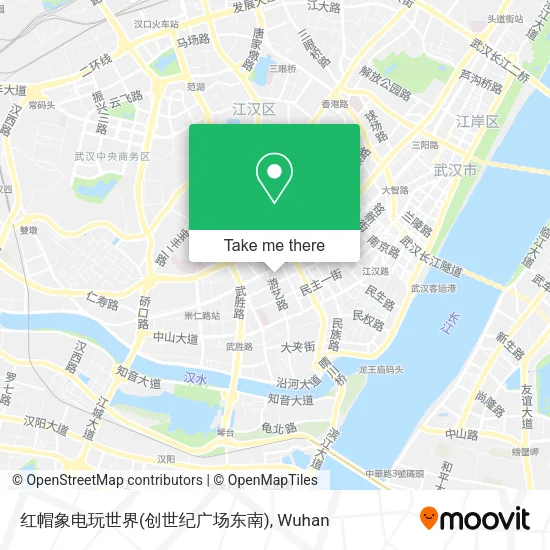 红帽象电玩世界(创世纪广场东南) map