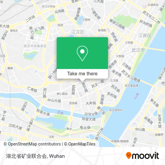 湖北省矿业联合会 map
