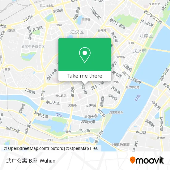 武广公寓-B座 map