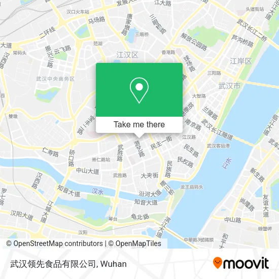 武汉领先食品有限公司 map