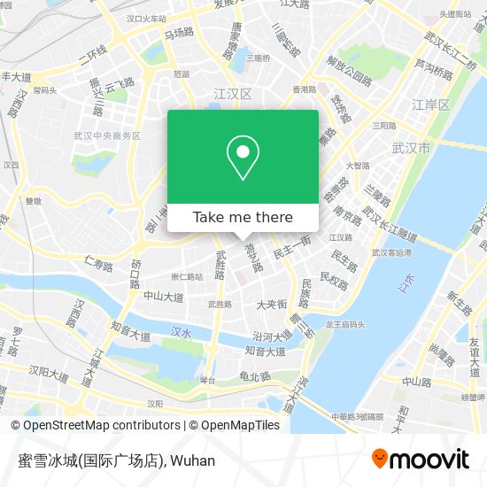 蜜雪冰城(国际广场店) map