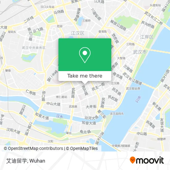 艾迪留学 map
