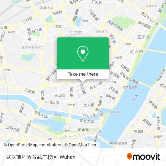 武汉前程教育武广校区 map