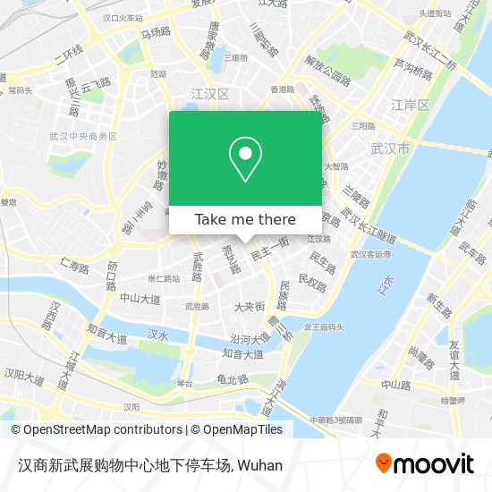 汉商新武展购物中心地下停车场 map