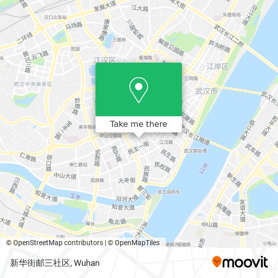 新华街邮三社区 map