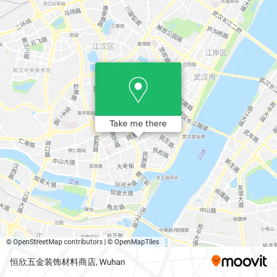 恒欣五金装饰材料商店 map