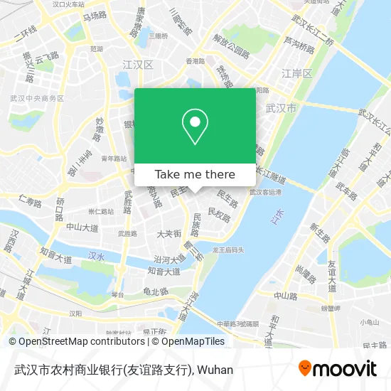 武汉市农村商业银行(友谊路支行) map