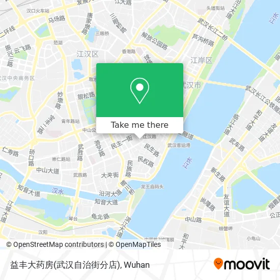 益丰大药房(武汉自治街分店) map