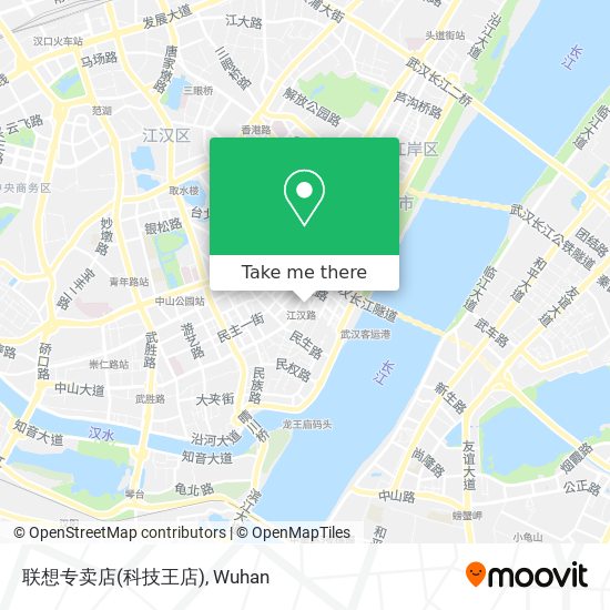 联想专卖店(科技王店) map