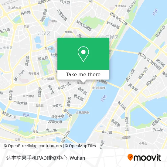达丰苹果手机PAD维修中心 map
