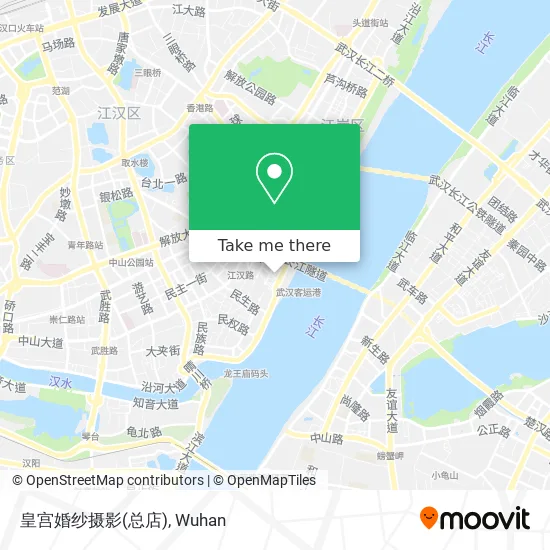皇宫婚纱摄影(总店) map