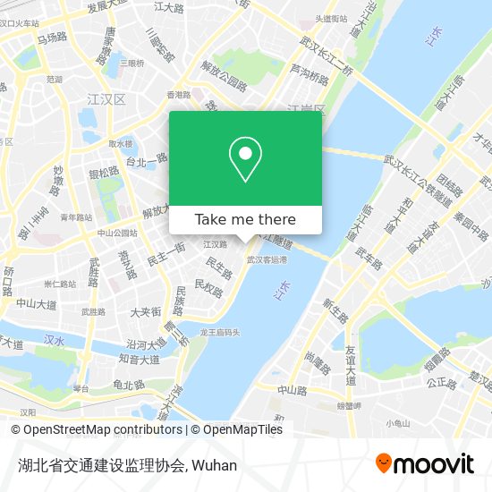 湖北省交通建设监理协会 map