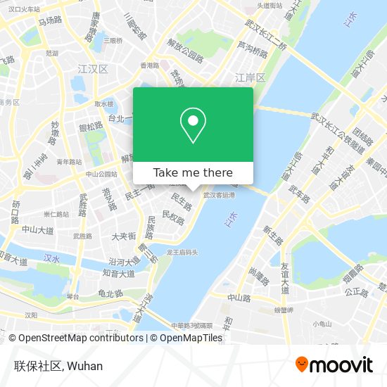 联保社区 map