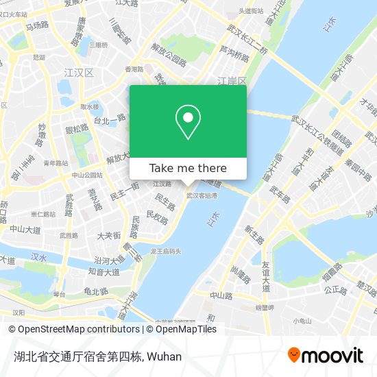 湖北省交通厅宿舍第四栋 map