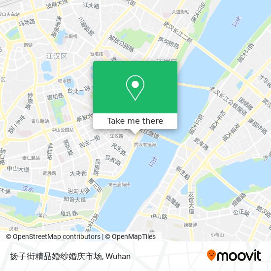 扬子街精品婚纱婚庆市场 map