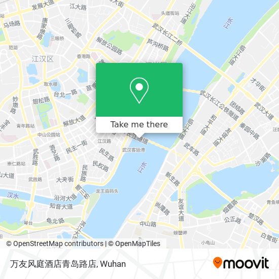 万友风庭酒店青岛路店 map