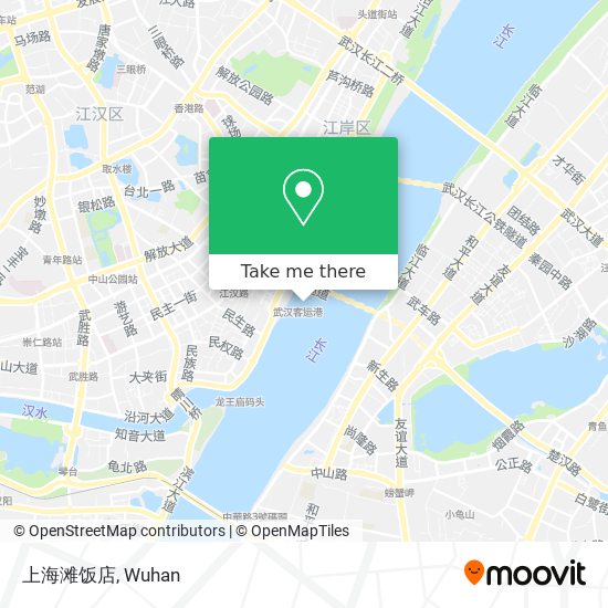 上海滩饭店 map