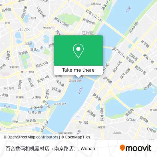 百合数码相机器材店（南京路店） map