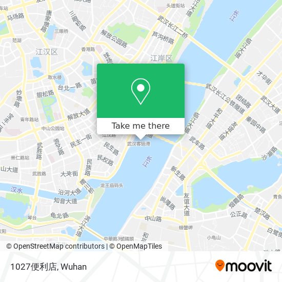 1027便利店 map