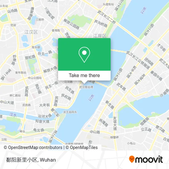 鄱阳新里小区 map